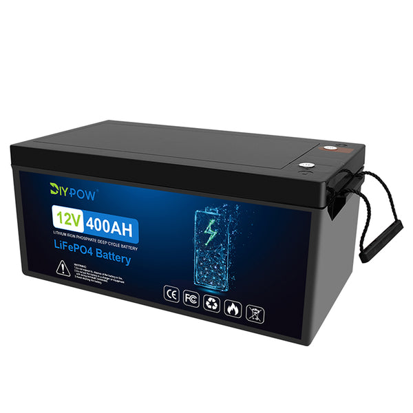 DC HOUSE 12V 12Ah LiFePO4 Lithium Battery with 15A BMS, 10 Year Lifespan,  Up to 15000+ Cycles, Lightweight and Portable for RV, Trolling Motor,  Energy