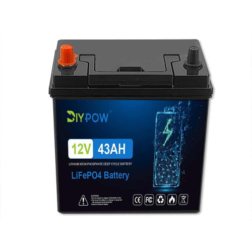 Diypow 36V 120AH Drop-In SLA Replacement Deep Cycle LiFePO4 Battery Pack